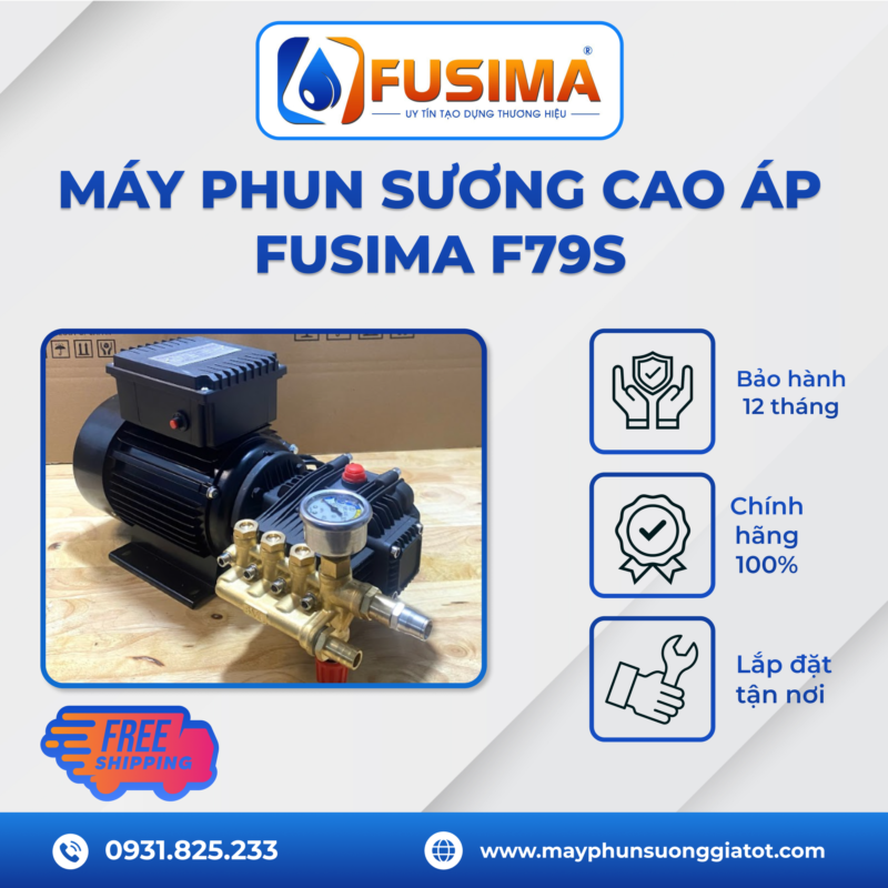 Máy phun sương cao áp FUSIMA F79S