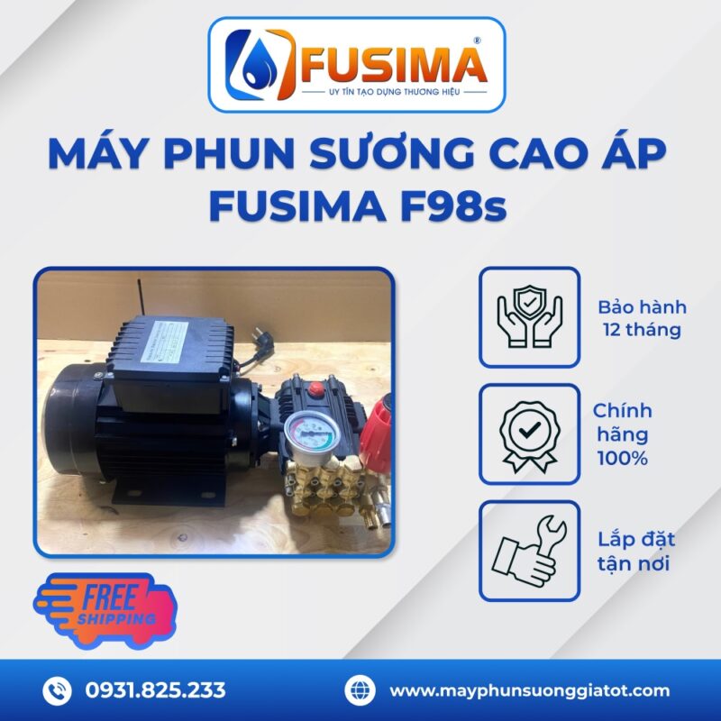 Máy Phun Sương Cao Áp FUSIMA F98s